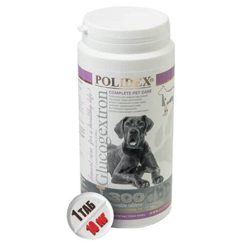 Витамины Polidex Glucogextron Plus , 300 таб.