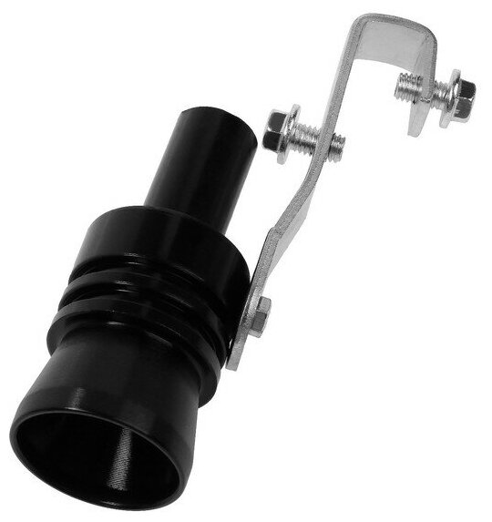 Свисток в глушитель размер XL под диаметр трубы 56-85 мм черный