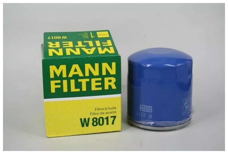 MANN W8017 фильтр масляный KIACEE? D II