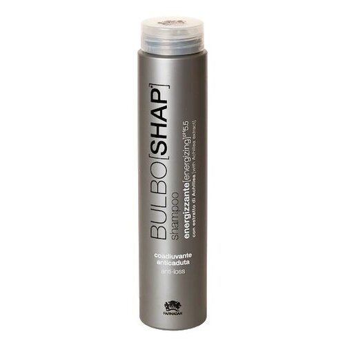 BULBOSHAP Энергетический шампунь против выпадения волос, 250 мл шампунь для волос farmagan балансирующий регулирующий шампунь для жирных волос bulboshap