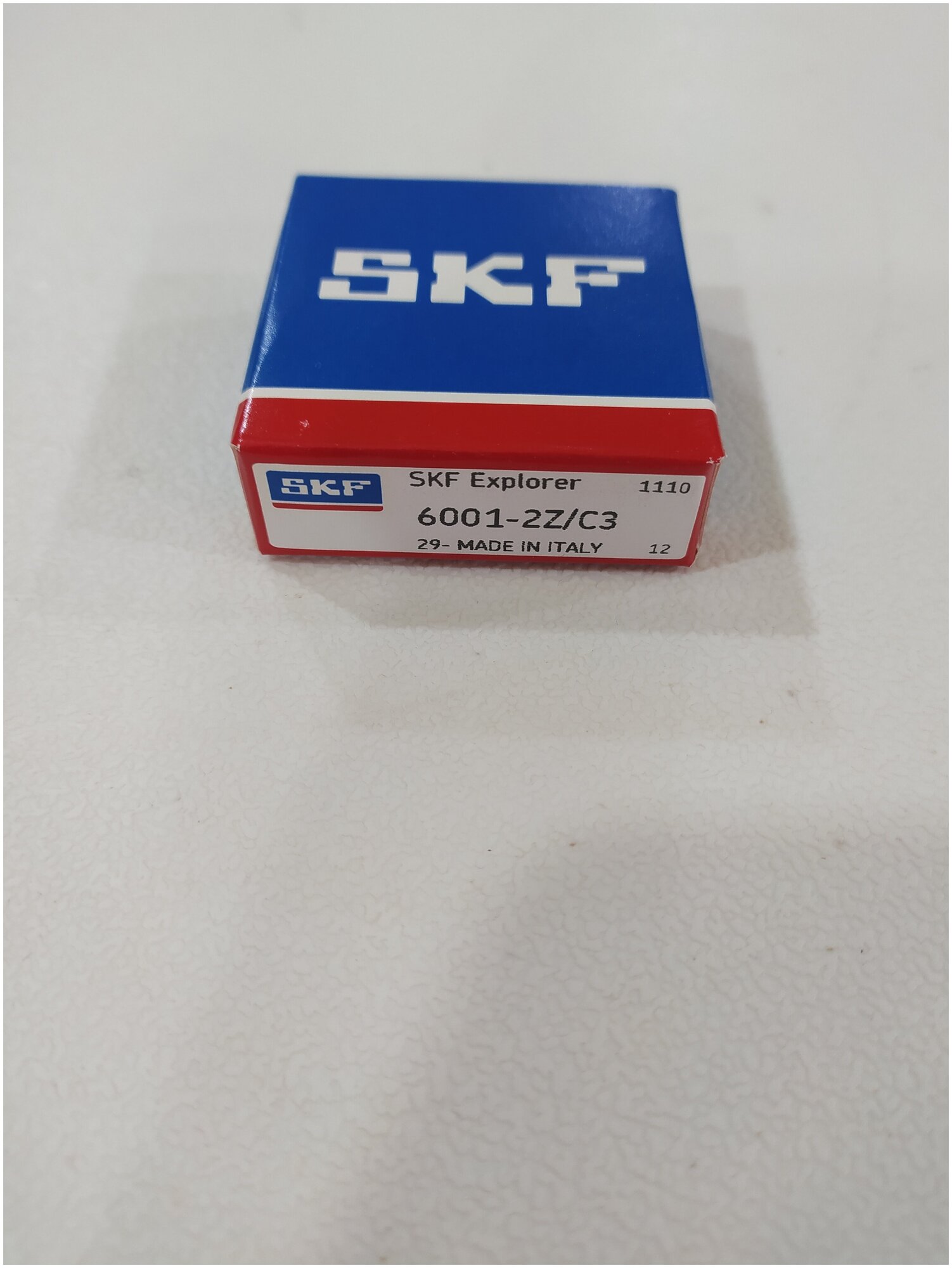 Подшипник 6001-2Z/С3 шариковый радиальный SKF 12*28*8/0022