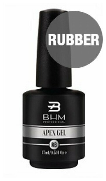 BHM Professional, каучуковая база Apex Gel, Rubber Base, 17 мл