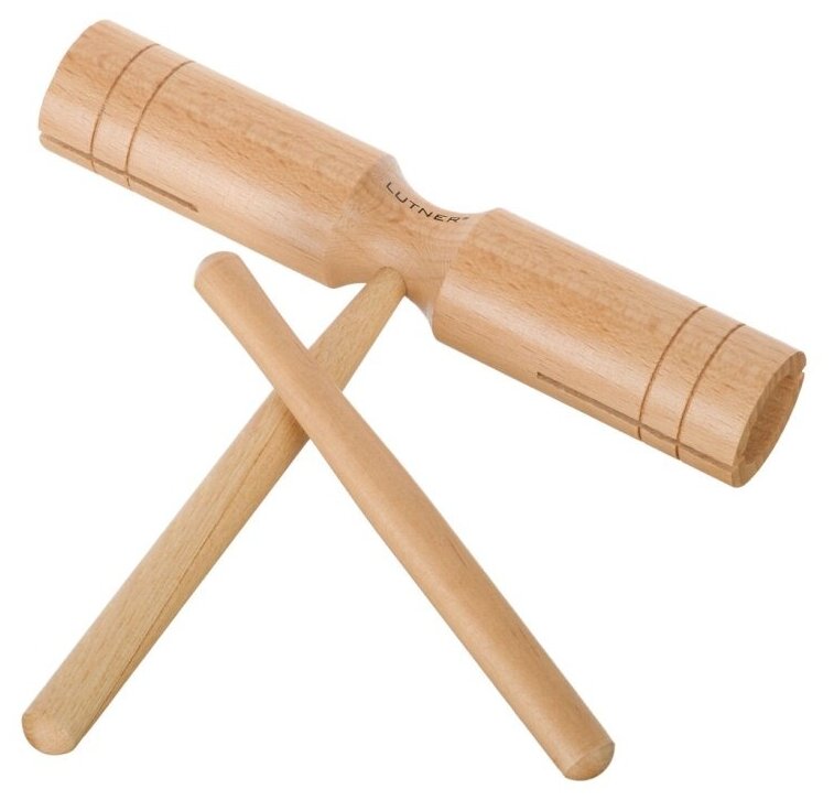 FLT-G6-1 Тон-блок деревянный на ручке двойной. Fleet