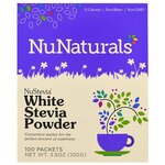 NuNaturals Сахарозаменитель Nustevia экстракт стевии саше порошок - изображение