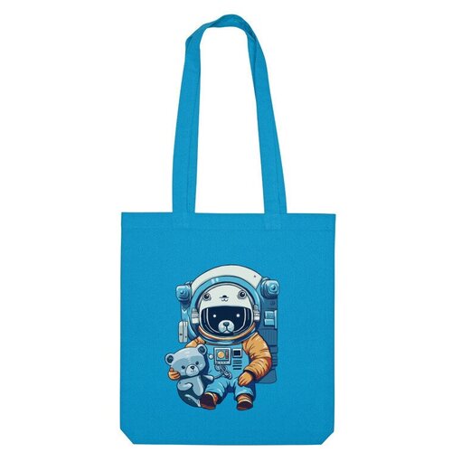 фото Сумка «медвежонок-астронавт» (серый) us basic