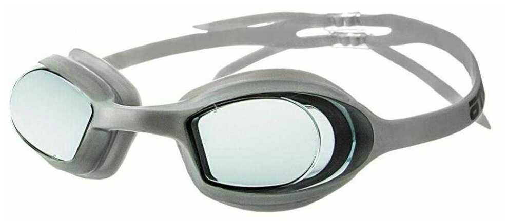 Очки для плавания Atemi N8202 серебристый (00000033877) - фото №4