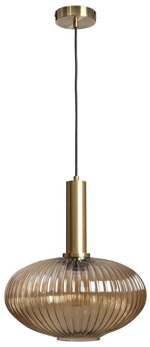 Светильник подвесной Loft It Iris 2071-C+BR, E27, 60Вт, кол-во ламп:1шт, Медь