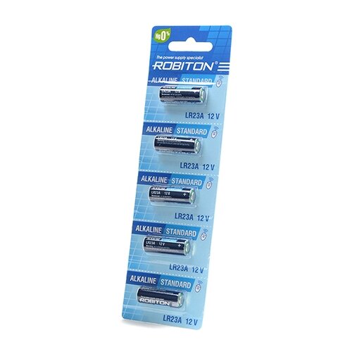 Батарейка ROBITON Alkaline Standart LR23A, в упаковке: 5 шт.