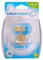 Пустышка латексная ортодонтическая Bebe confort Dental Safe 18-36 м (2 шт) разноцветный