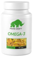 Омега жирные кислоты Prime Kraft Omega-3 (90 капсул) нейтральный