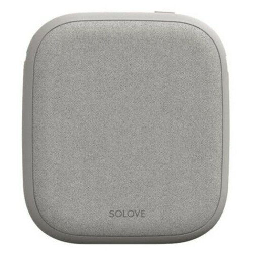 Внешний аккумулятор Xiaomi Mi Solove W5 10000мАч 24А 2 USB беспроводная зарядка белый 395800₽