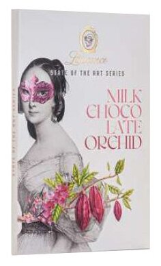 Шоколад молочный с орхидеей Laurence, 80 гр