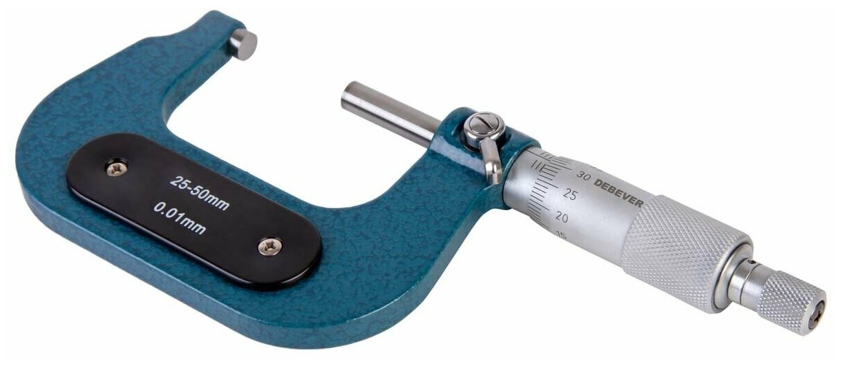 Микрометр нониусный 25-50 мм, 0,01 мм Debever Machining Solutions — фото 1