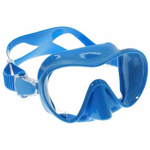 Маска для снорклинга и дайвинга Marlin Frameless Duo Blue (синяя) scubapro маска frameless чёрный силикон