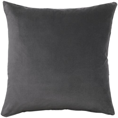 Чехол для подушки ИКЕА САНЕЛА, 65x65 см, темно-серый
