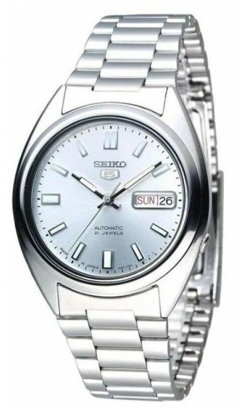 Наручные часы SEIKO, серебряный, белый