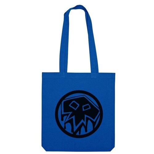Сумка шоппер Us Basic, синий сумка знак мага warcraft бежевый