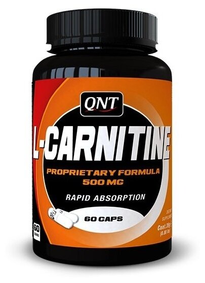 QNT L-Carnitine 500 mg (60 кап)