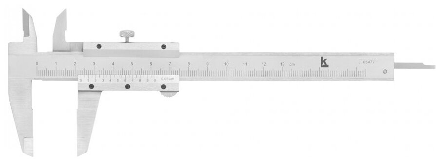 Штангенциркуль ШЦ-1 125 мм 005 мм калиброн 70447