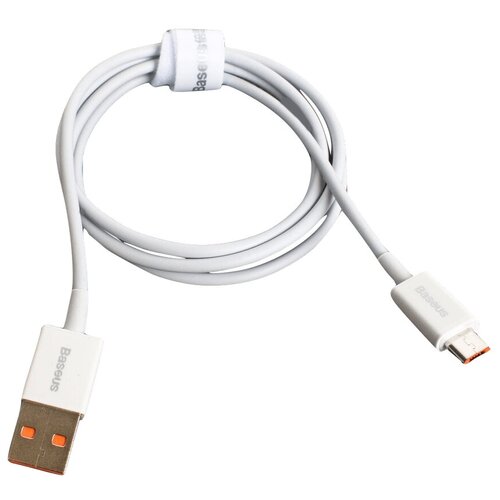 Кабель зарядный USB Baseus Micro 2A 1m white