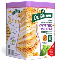 Хлебцы кукурузно-рисовые Dr. Korner с прованскими травами 100 г