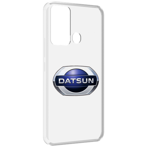 Чехол MyPads datsun мужской для Infinix Hot 12i задняя-панель-накладка-бампер