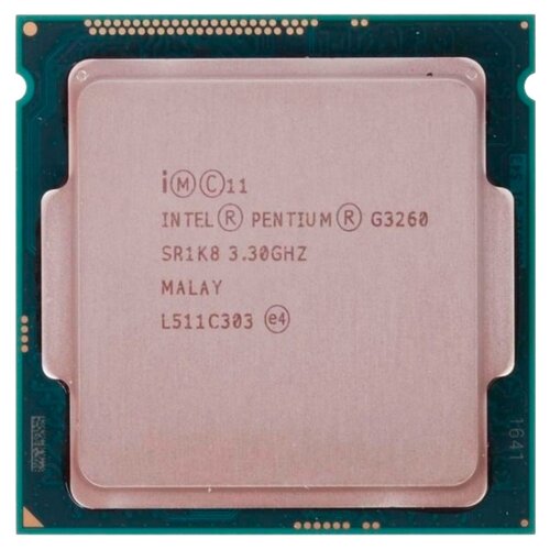 Процессор Intel Pentium G3260 LGA1150, 2 x 3300 МГц, OEM процессор intel pentium g4400 oem