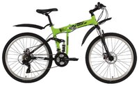 Горный (MTB) велосипед Foxx Zing F2 26 (2018) зеленый (требует финальной сборки)