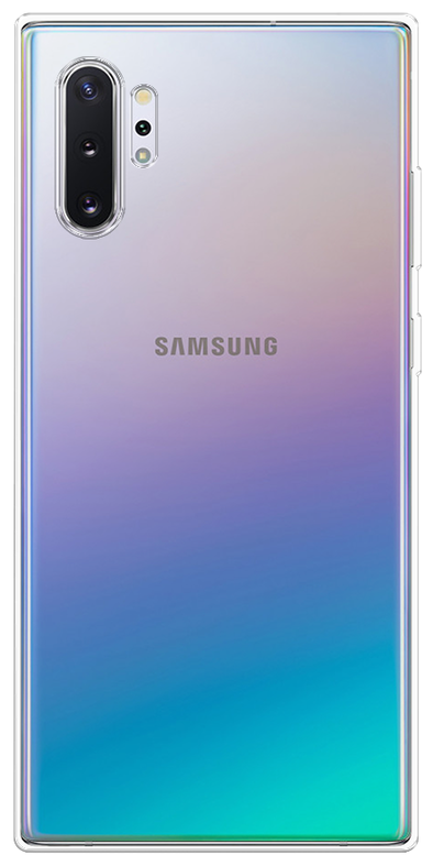 Чехол на Samsung Galaxy Note 10 + / Самсунг Гэлакси Нот 10 Плюс прозрачный