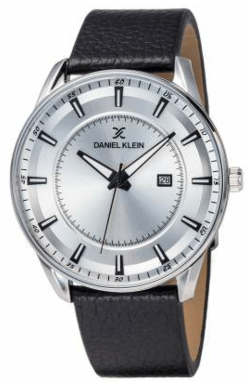Наручные часы Daniel Klein, черный, серебряный