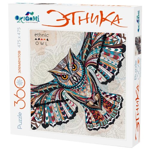 фото Пазл Origami Этника Сова (02897), 360 дет.
