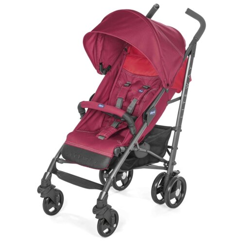 фото Прогулочная коляска Chicco Lite Way3 Top red berry