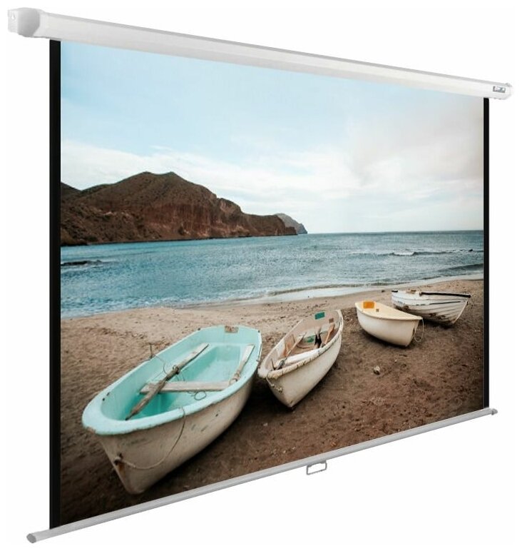 Экран Cactus 138x220см WallExpert CS-PSWE-220x138-WT 16:10 настенно-потолочный рулонный белый