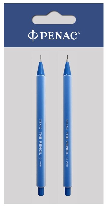 Penac Механический карандаш The Pencil HВ, 1.3 мм, 2 шт.