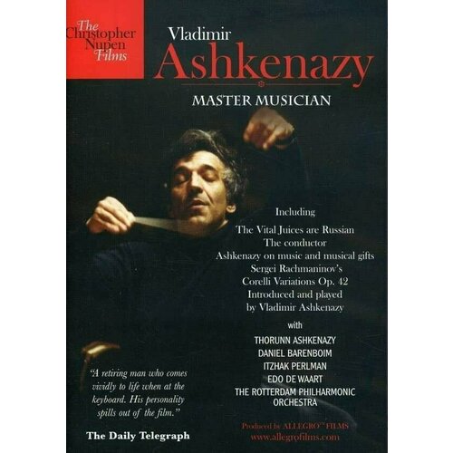 ASHKENAZY, Vladimir: Master Musician. 1 DVD tchaikovsky 1812 st petersburg po royal po vladimir ashkenazy