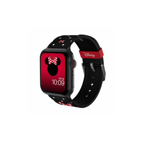 Аксессуар Ремешок MobyFox для APPLE Watch Minnie Mouse - Polka Noir Black ST-DSY22CLS2105