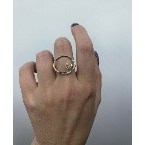 Кольцо BOHOANN, 925 проба, фианит, размер 18, серебряный