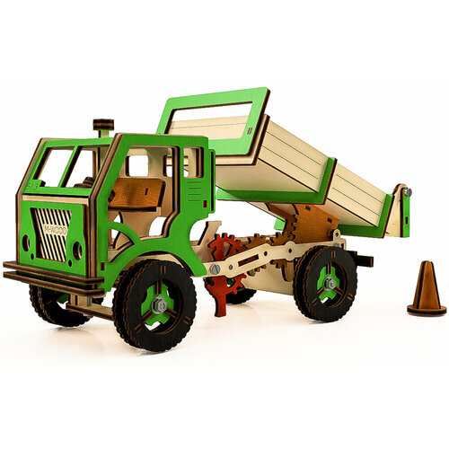 Деревянный механический конструктор 