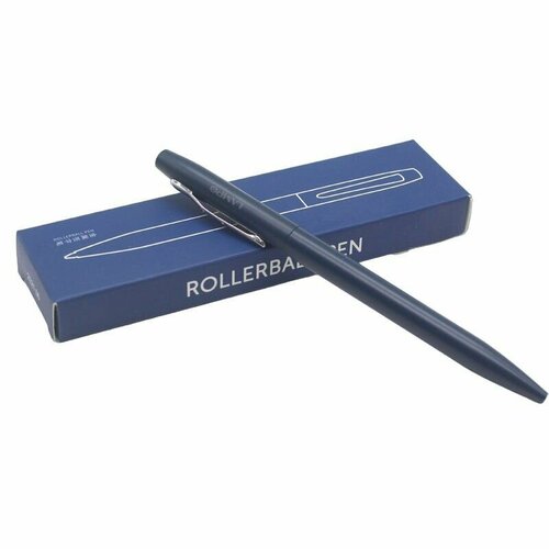 Ручка Lampo Fashion Metal Pen, синий корпус, цвет чернил черный