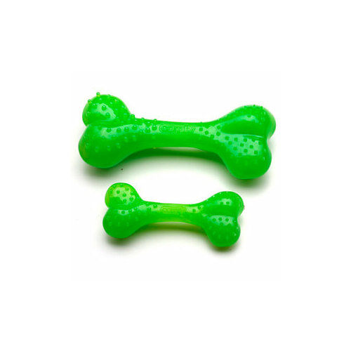 COMFY игрушка для собак Косточка Mint Dental 8,5см/зеленая с ароматом мяты-плавающая 1/12