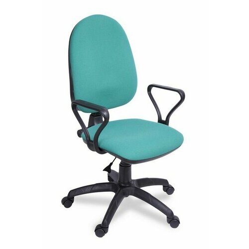 Компьютерное офисное кресло Мирэй Групп мартин самба ПК, Ткань, Сине-зеленое