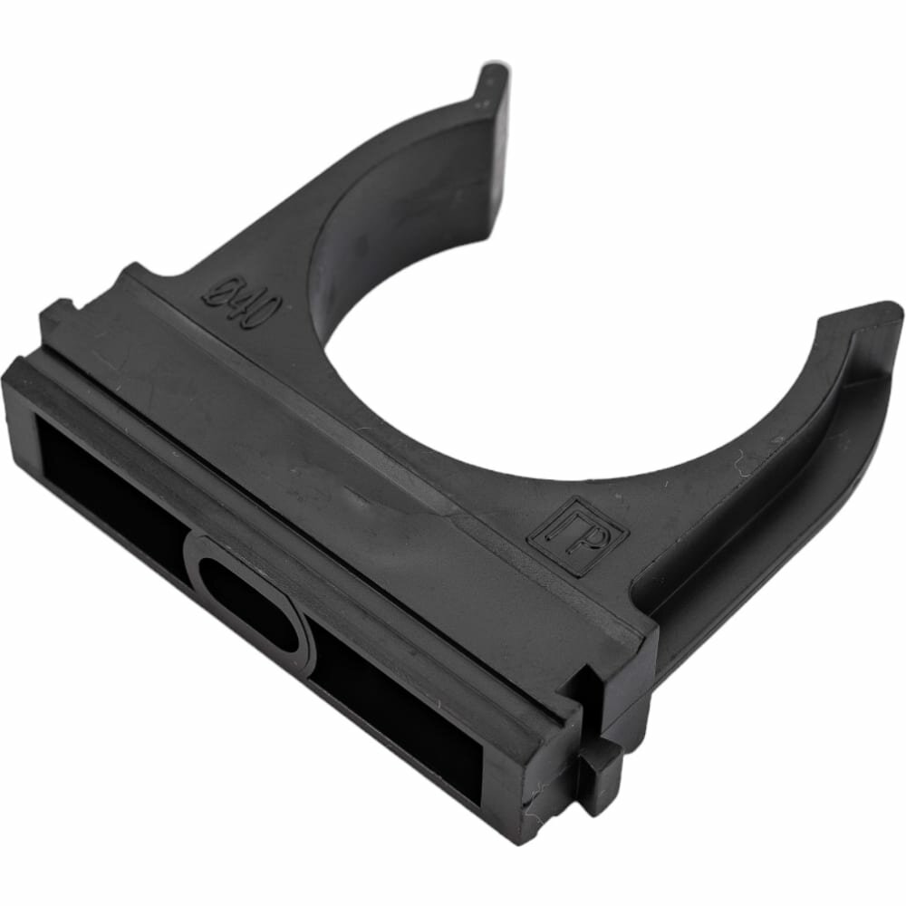 Клипса d40 черная Промрукав (15 шт. упаковка) — фото 1