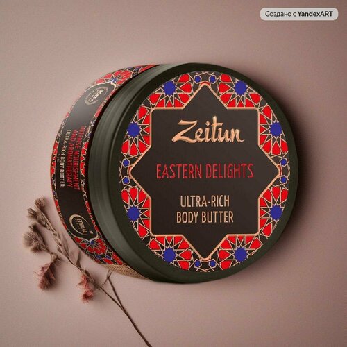 Крем-масло для интенсивного питания Восточные сладости Zeitun крем для лица рук и тела восстанавливающий для мужчин с маслом бабассу zeitun