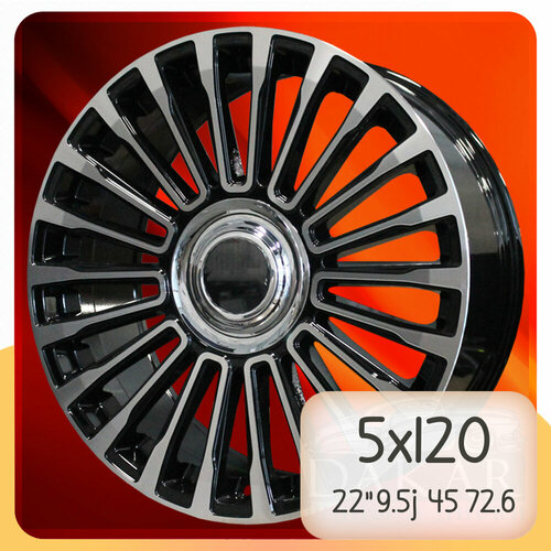 Колесные диски DWS LR-1365 9.5j-22 5x120 45 72.6 BFP (0020)