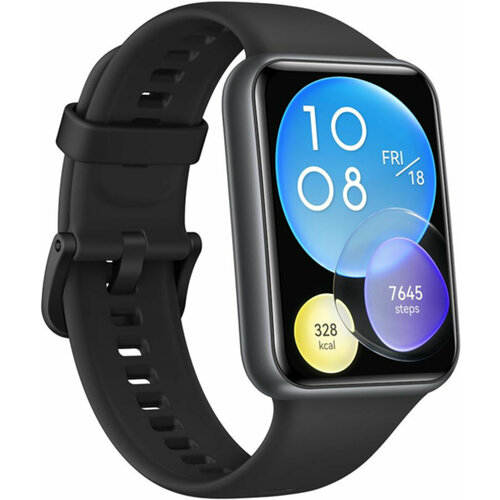 Huawei Смарт-часы HUAWEI FIT SE Starry Black Silicone Strap (Stia-B39) умные часы honor watch es hes b09 hes b39 лeдяной белый