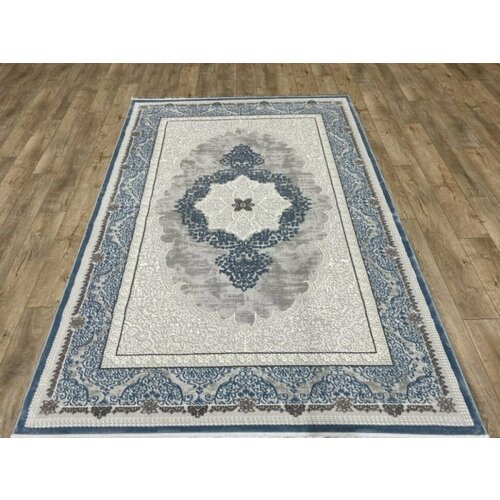 Ковер 1005A GREY / BLUE CARINO (2 х 2.9 м)