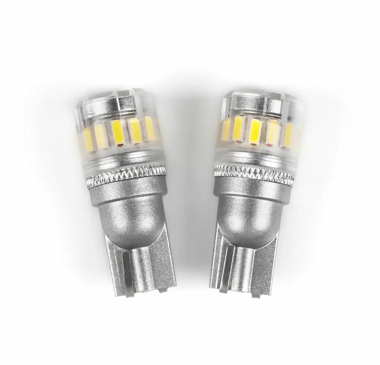 Лампа светодиодная габаритная 2 шт Т10 W5W 12V 13SMD. Белый свет Canbus. Для подсветки салона, номерного знака, габаритов.