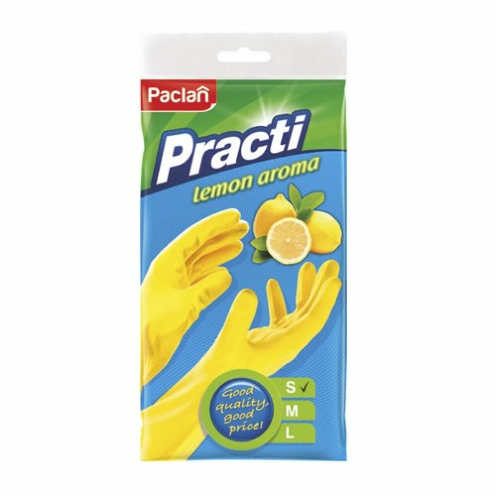Перчатки Paclan Lemon aroma размер S G.B. Industries - фото №9