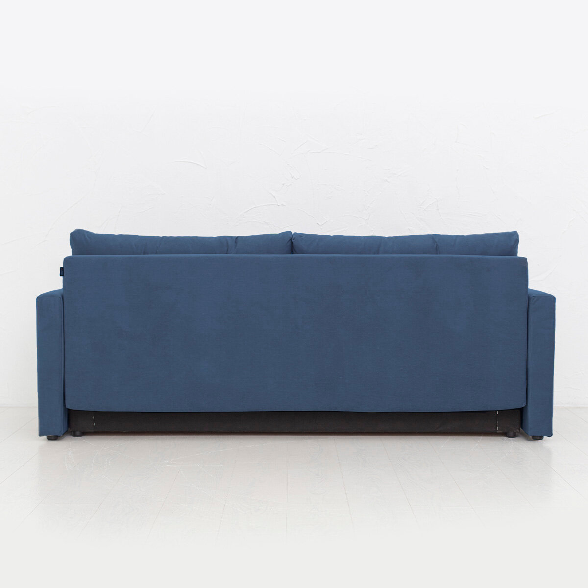 Диван - кровать прямой Киото Лайт, механизм еврокнижка, 212 х 77 х 77 см, Синий