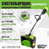 Снегоуборщик аккумуляторный Greenworks 2602607UB, снеголопата 60V...
